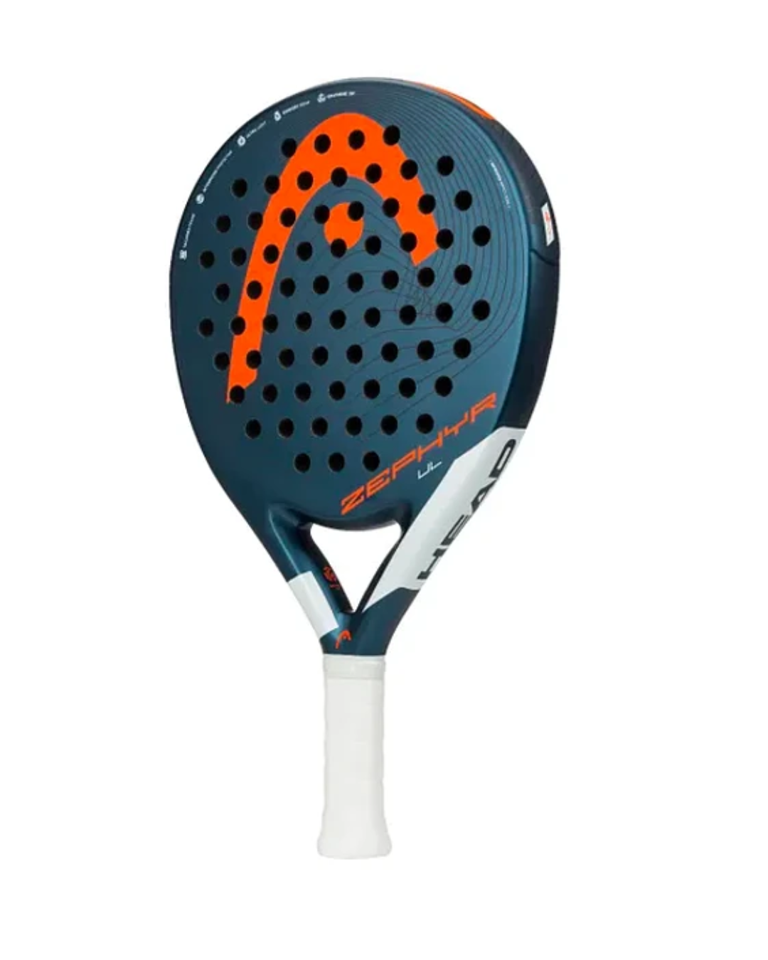 PALA PÁDEL HEAD ZEPHYR UL 2022 GRIS OSCURO