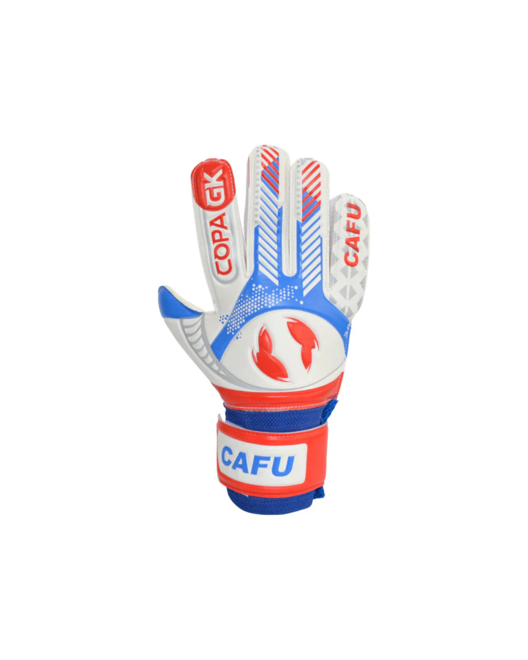 GUANTE DE ARQUERO COPA CAFU AZUL/BLANCO
