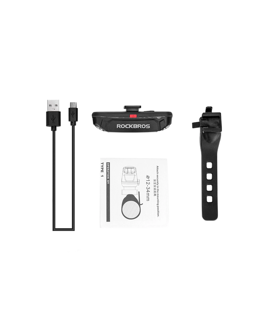LUZ TRASERA ROCKBROS A54BK