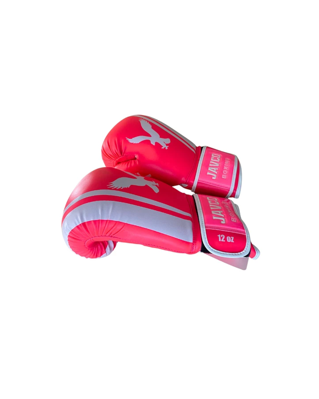 GUANTE DE BOX JAVCO GEL ROSADO-BLANCO