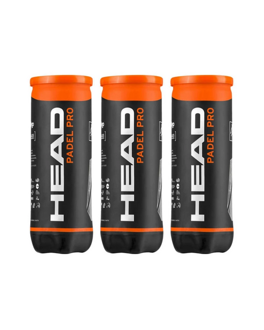 SET DE PELOTAS DE PADEL (3 TARROS)