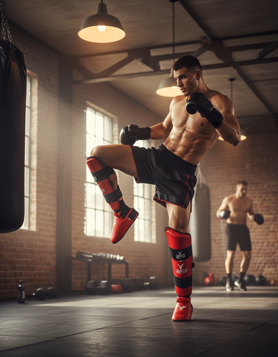 CANILLERA CON EMPEINERA KARATE/ TKD. DESMONTABLE