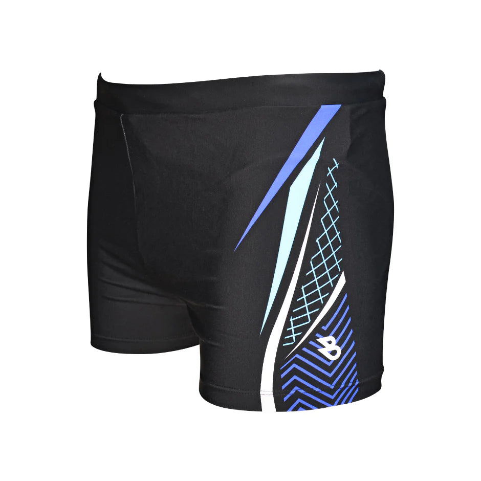 TRAJE DE BAÑO HOMBRE BARRACUDA NEGRO AZUL GOLD