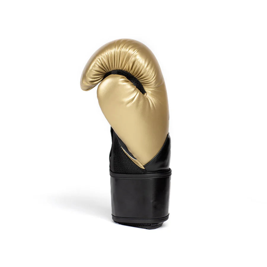 GUANTE BOX 14 OZ EVERLAST ELITE 2 DORADO/NEGRO