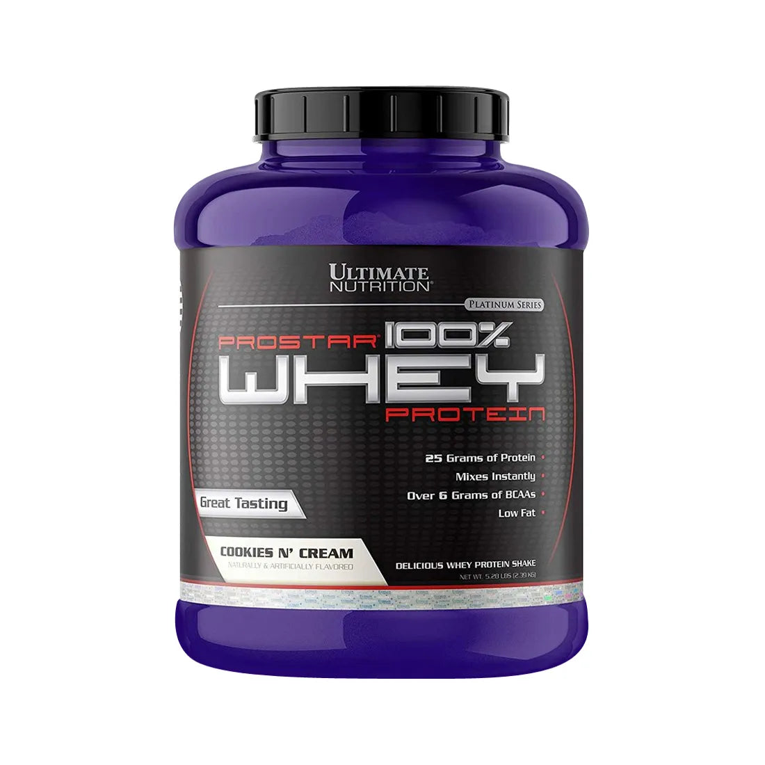 ULTIMATE NUTRITION 100% WHEY PROTEINA 5 LB COOKIES&CREAM