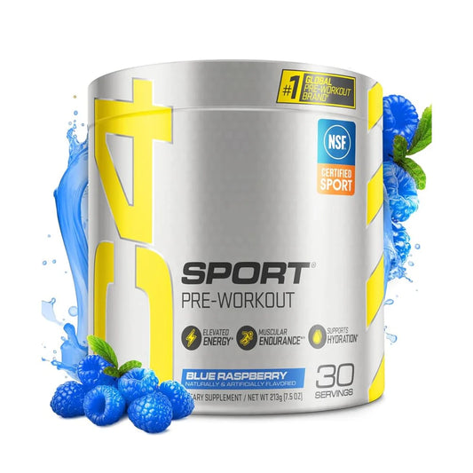 C4 SPORT PRE WORKOUT 30 SERV BLUE RASPBERRY