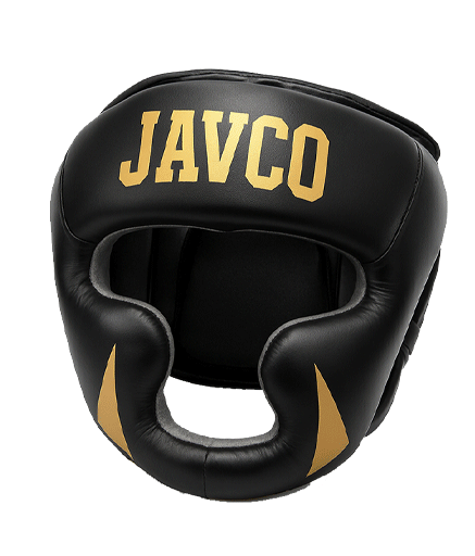 CABEZAL PROTECTOR DE BOXEO JAVCONEGRO DORADO