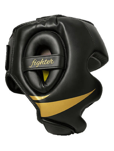 CABEZAL PROTECTOR DE BOXEO JAVCONEGRO DORADO