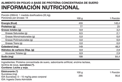 FOODTECH 100% WHEY PROTEIN 1 LB COOKIES&CREAM