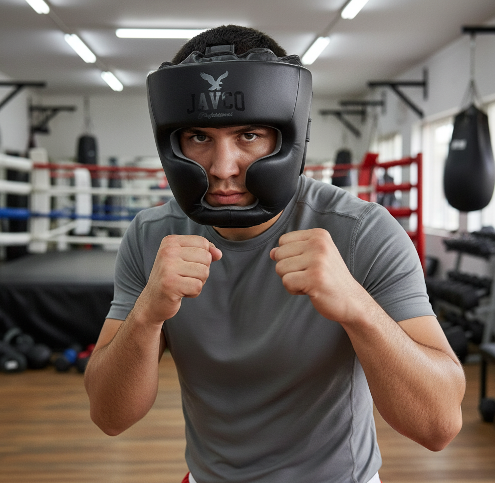 CABEZAL DE BOX - KICK BARBILLA JAVCO NEGRO