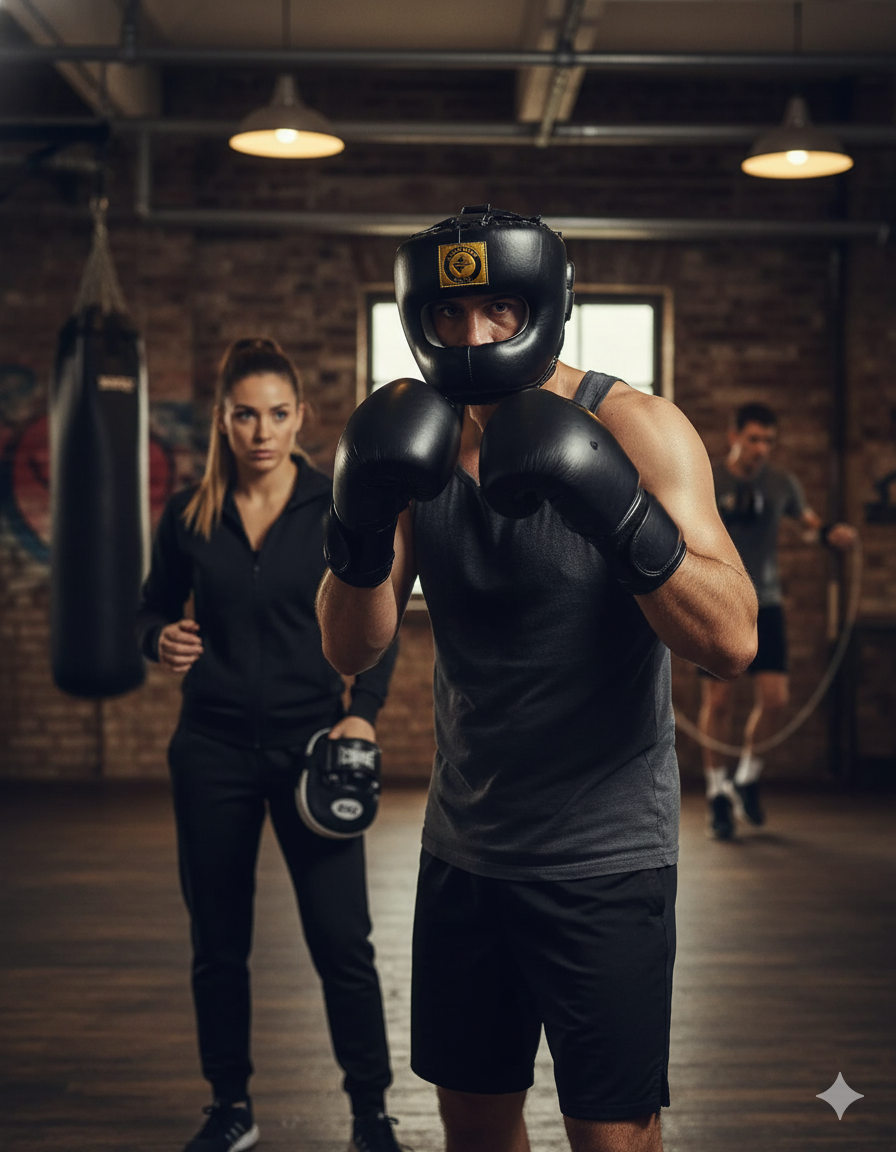 CABEZAL DE BOX CON BARRA NEGRO JAVCO