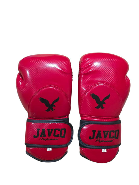 GUANTE DE BOX JAVCO- KICKBOXING-MUAY THAI ROJO