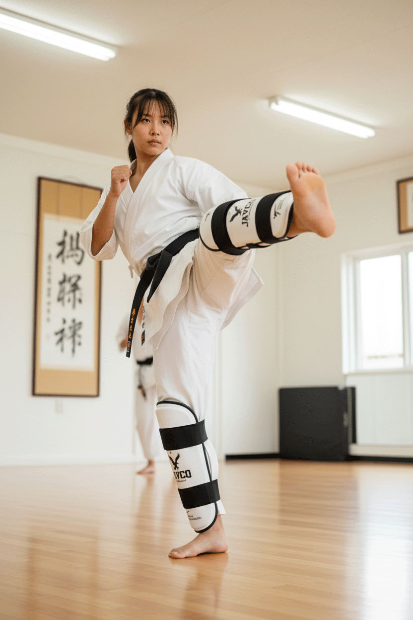 CANILLERA RÍGIDA KARATE