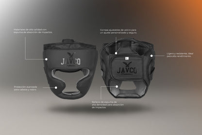 CABEZAL DE BOX - KICK BARBILLA JAVCO NEGRO