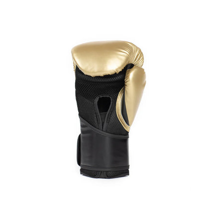 GUANTE BOX 14 OZ EVERLAST ELITE 2 DORADO/NEGRO