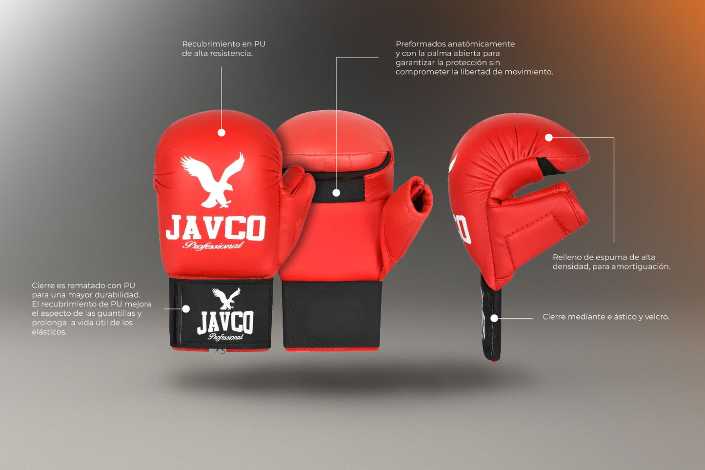 GUANTILLA DE KARATE ARTES MARCIALES JAVCO