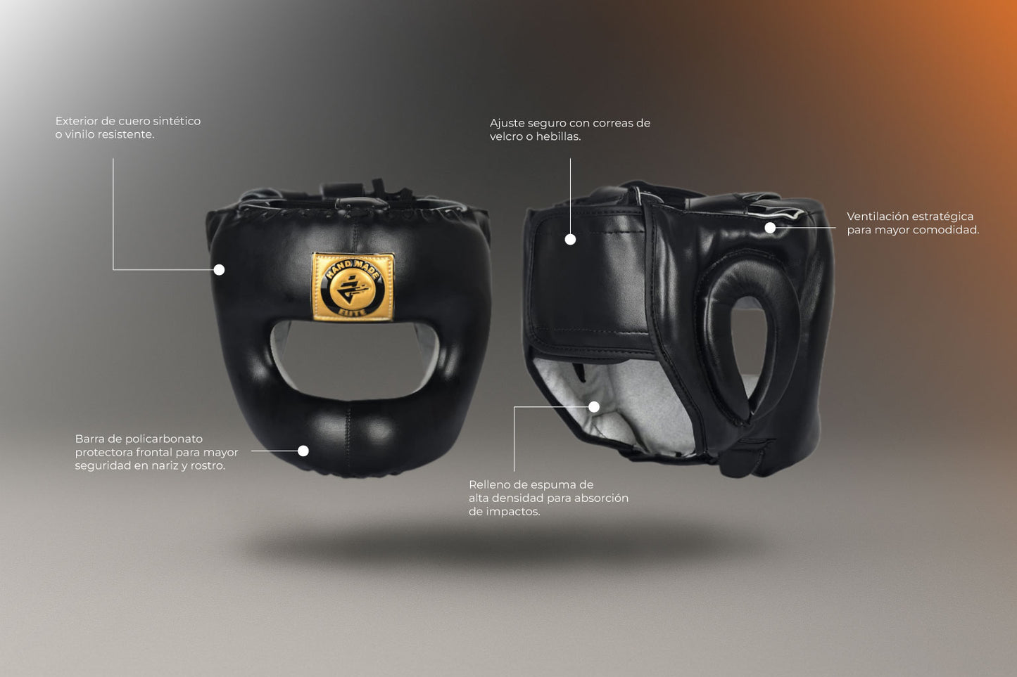 CABEZAL DE BOX CON BARRA NEGRO JAVCO