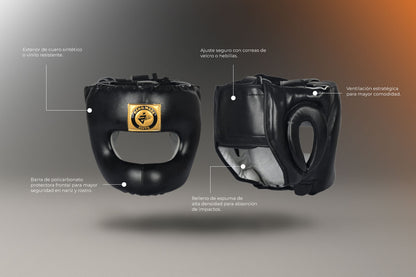 CABEZAL DE BOX CON BARRA NEGRO JAVCO