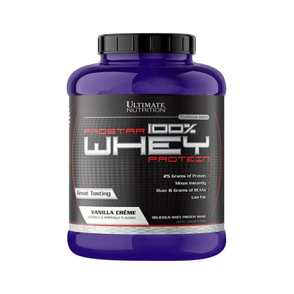 ULTIMATE NUTRITION 100%WHEY PROTEINA 5 LB VAINILLA CREME