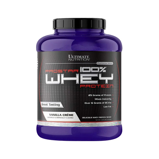 ULTIMATE NUTRITION 100%WHEY PROTEINA 5 LB VAINILLA CREME